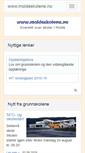 Mobile Screenshot of moldeskolene.no